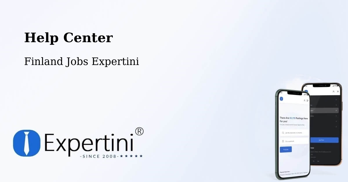 Help Center - Finland Jobs Expertini