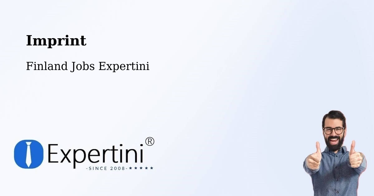 Imprint - Finland Jobs Expertini